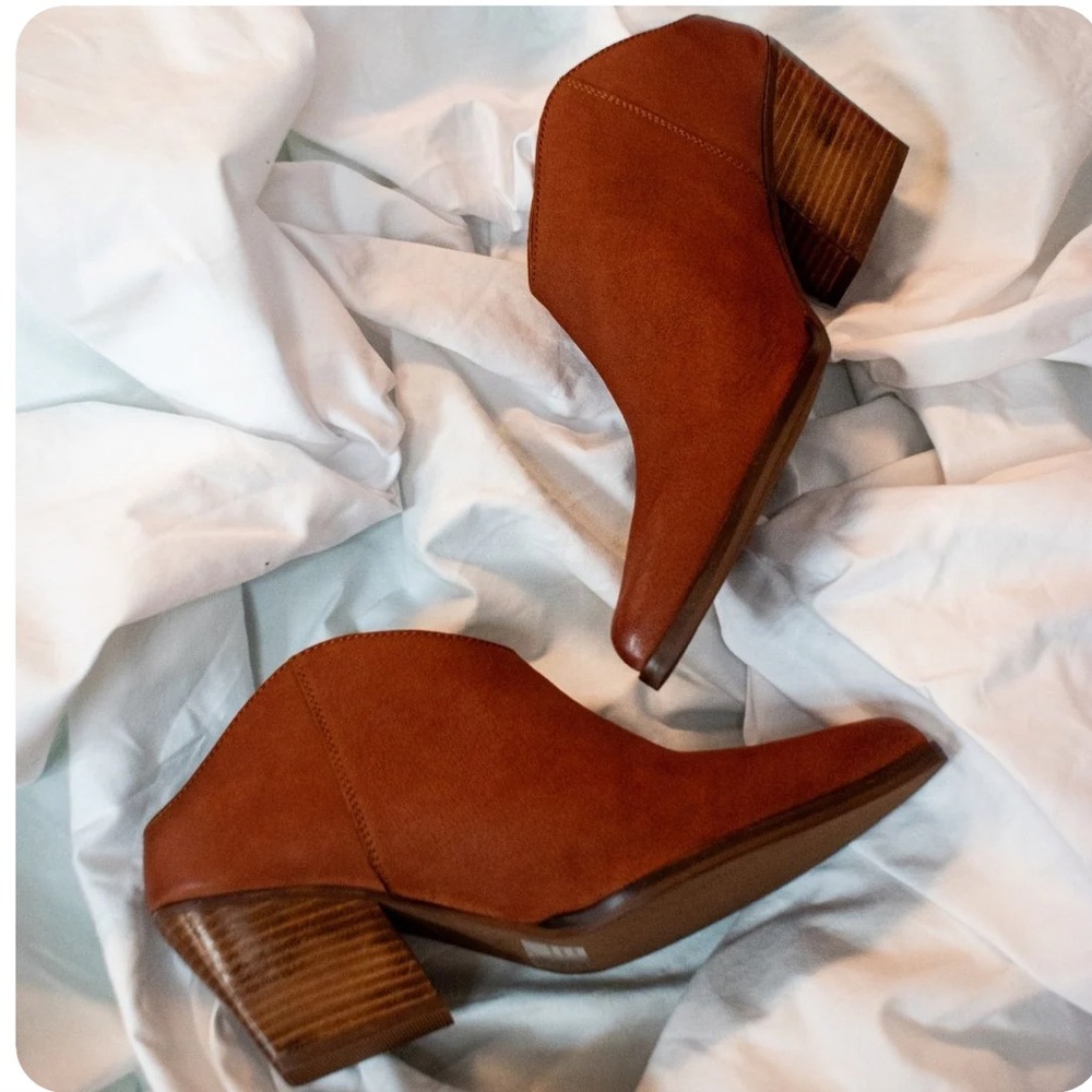 Seychelles Fancy Affair Mule Size 9 Cognac Nubuck - Picture 2 of 8